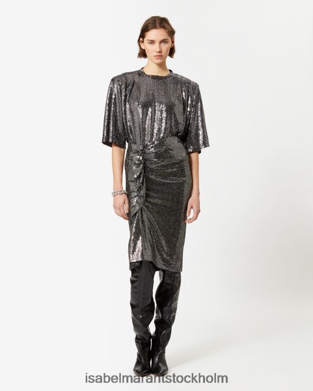 Kläder Isabel Marant dolene kjol silver kvinnor D80P02582