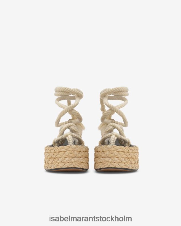 Skodon Isabel Marant elif sandaler naturlig unisex- D80P02878