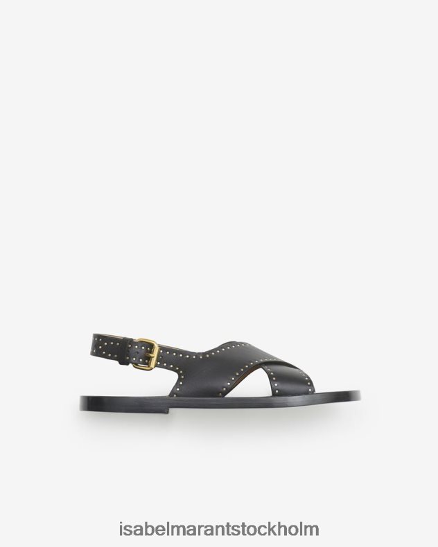 Skodon Isabel Marant jane sandaler med dubb svart unisex- D80P02863